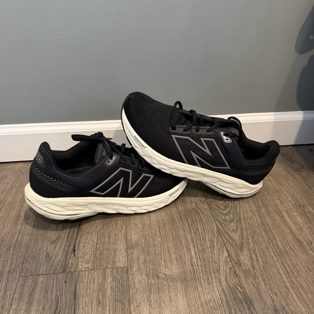 New Balance Men's Fresh Foam X 860v14 M860K14 Black Running Shoes Size 11 D